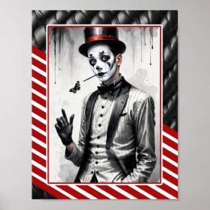 Poster Le Mime,