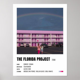 Poster Le minimaliste du Projet Florida