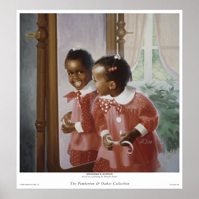 Poster Le miroir de grand-mère (Devant)