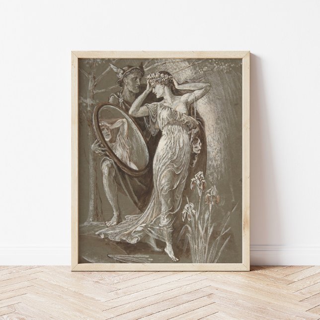 Poster Le miroir de Vénus | Walter Crane (Créateur téléchargé)