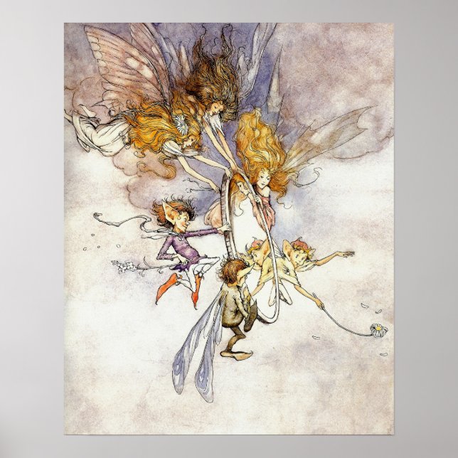 Poster "Le miroir magique" (Devant)