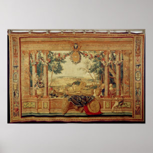 Poster Le mois de juin/ Château de Fontainebleau