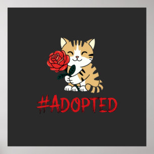 Poster Le Mois national de l'adoption célèbre la sensibil
