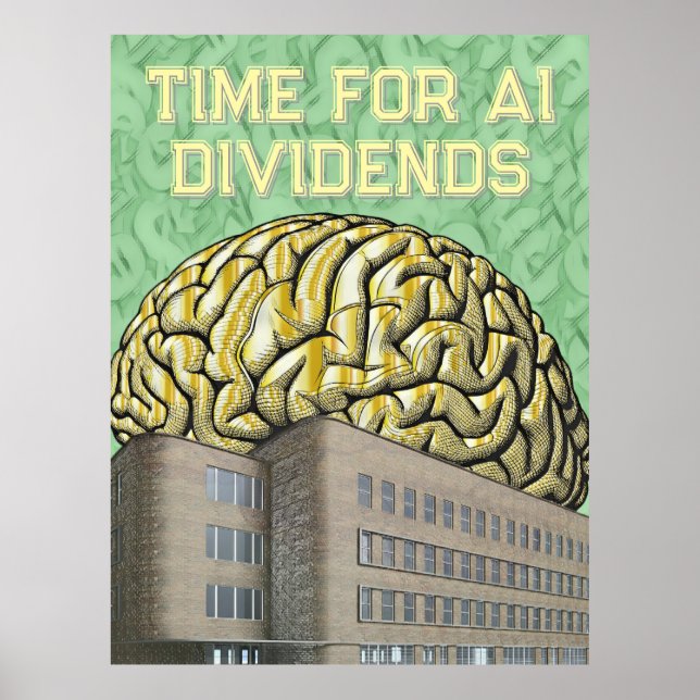 Poster Le moment des dividendes de l'IA (Devant)