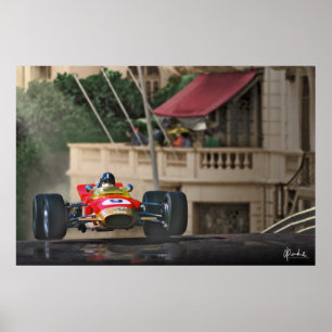 Poster Le Monaco '68 de Graham