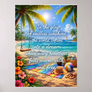 Poster Le Monde Attendri