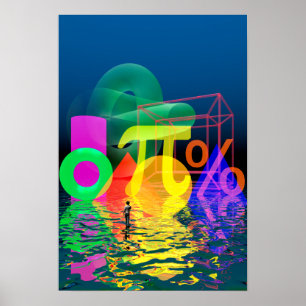 Poster Le monde des mathématiques