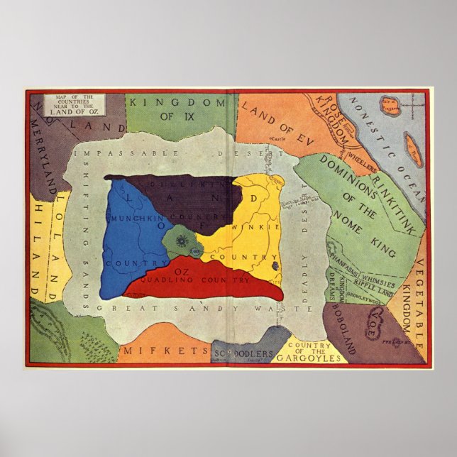 Poster Le monde d'Oz (Devant)