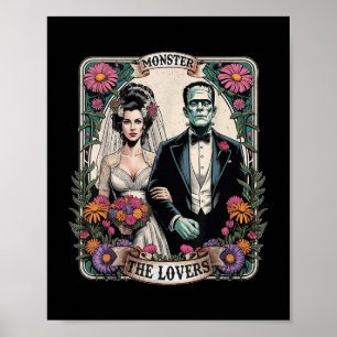 Poster Le Monster Frankenstein Et Marier Les Amateurs Tar