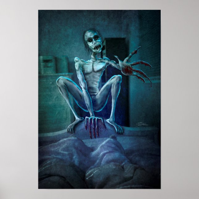 Poster Le monstre du Rake (Devant)