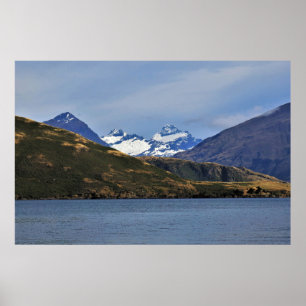 Poster Le mont Aspirant et le lac Wanaka