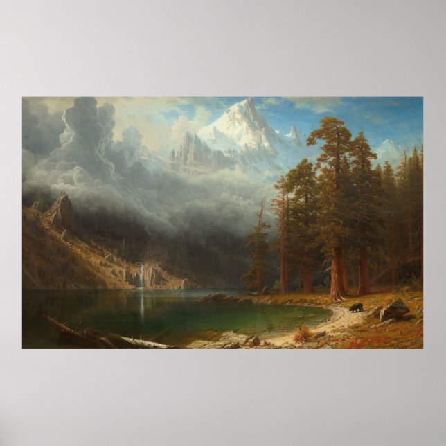 Poster Le mont Corcoran (Devant)