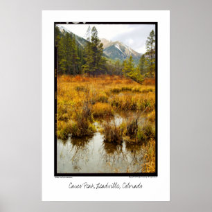 Poster Le mont Elbert et crête de Casco, Leadville, le