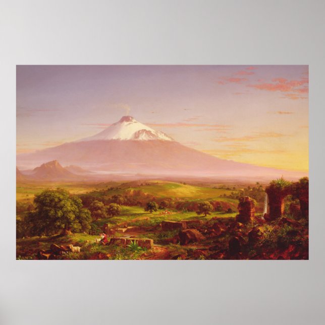 Poster Le mont Etna (Devant)