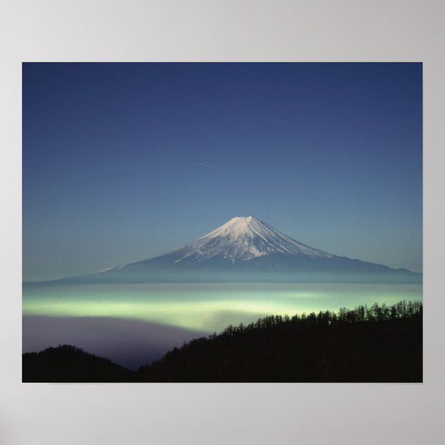 Poster Le Mont Fuji (Devant)