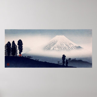 Poster Le Mont Fuji par Hiroaki Takahashi