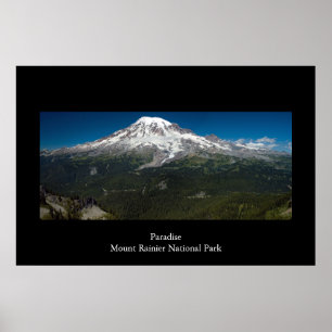 Poster Le mont Rainier