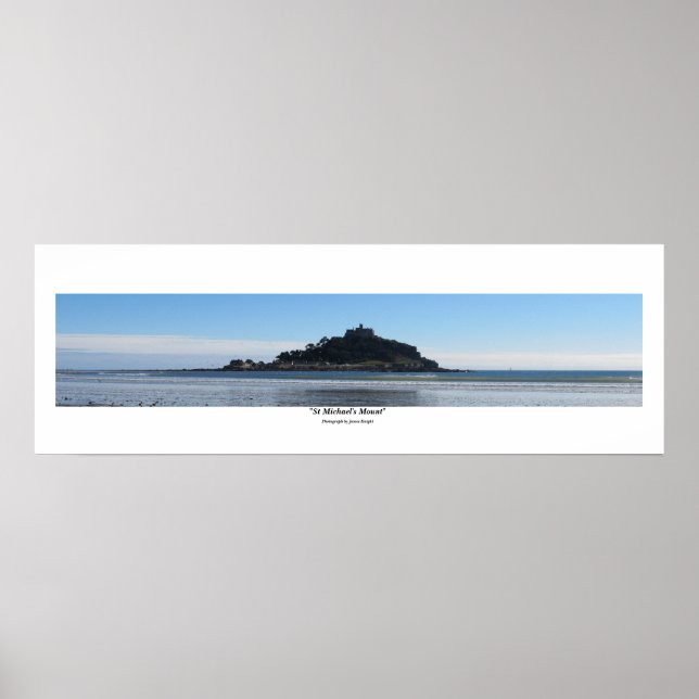 Poster Le Mont Saint-Michel (Devant)
