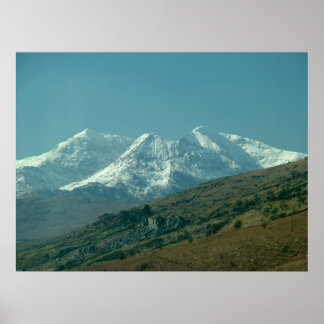 Poster Le mont Snowdon