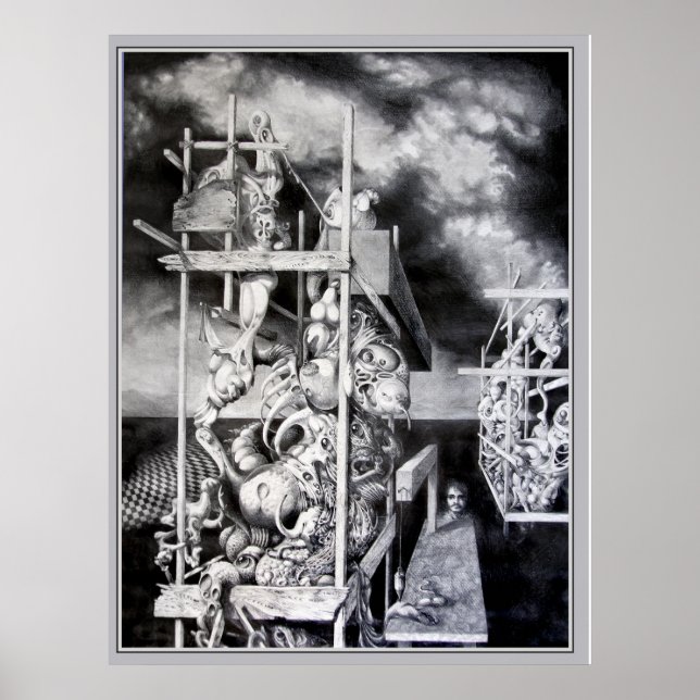 POSTER LE MONUMENT DE CTULHU (Devant)