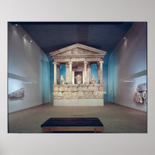 Poster Le monument de Nereid, Xanthos, c.390-380 AVANT