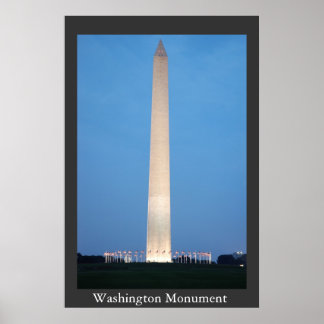 Poster Le monument de Washington