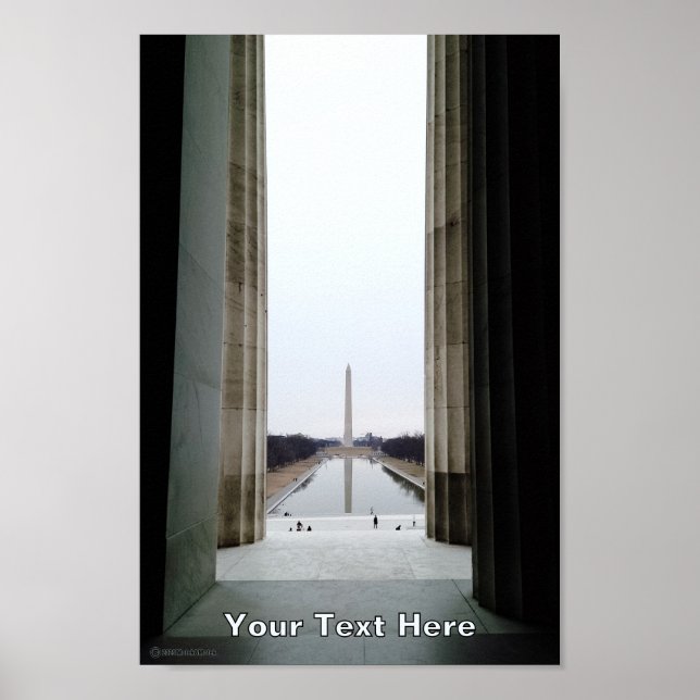 Poster Le Monument de Washington (Devant)