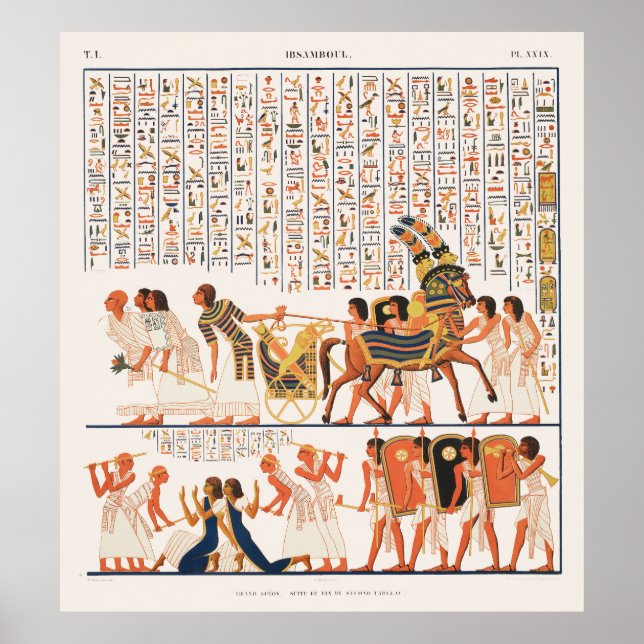 Poster Le monument d'Egypte (Devant)