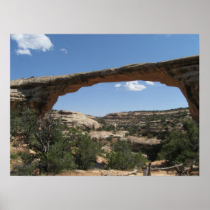 Poster Le Monument National des Ponts Naturels