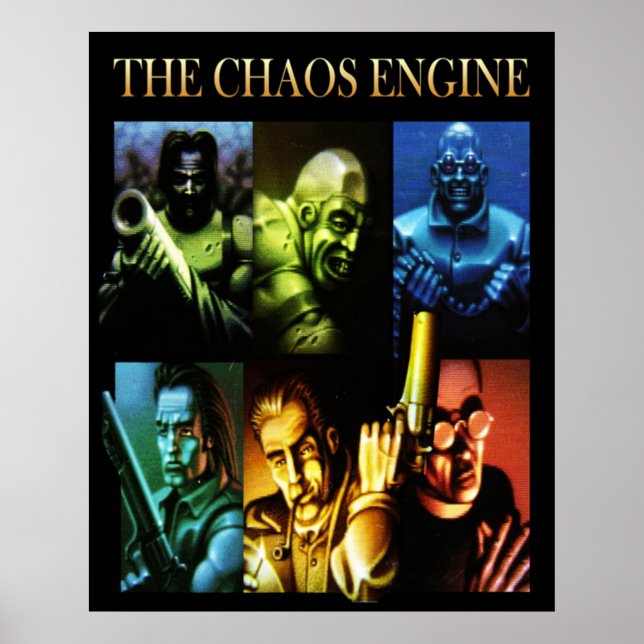 Poster Le moteur du chaos (Devant)