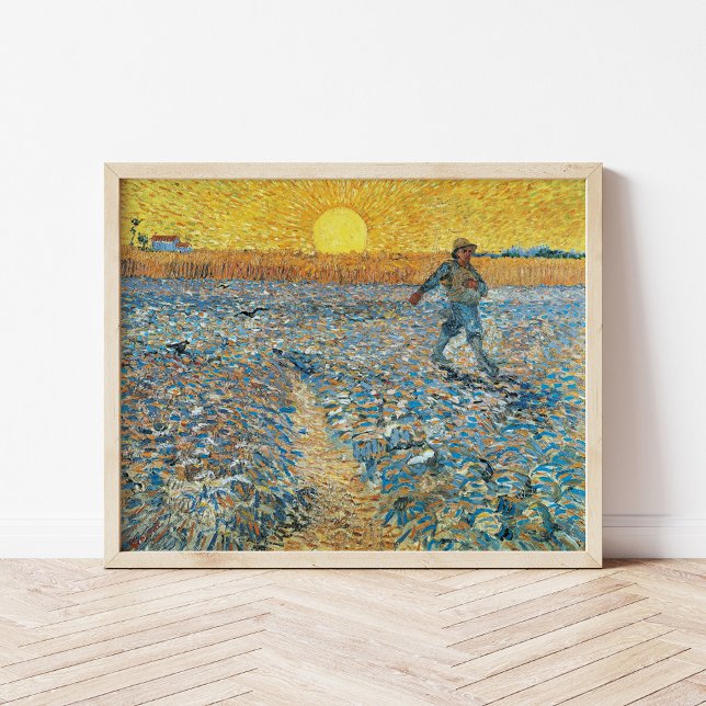 Poster Le moteur | Vincent Van Gogh (Créateur téléchargé)