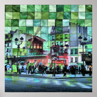 Poster le moulin rouge