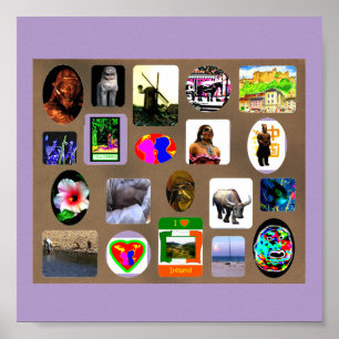 Poster Le MUSÉE Zazzle Gibney MY ART Poster1
