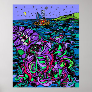 Poster Le mystère des océans