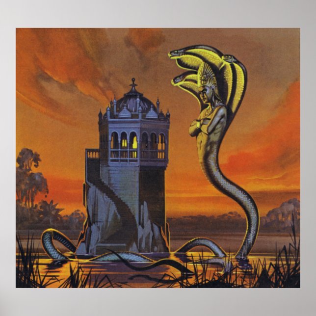 Poster Le Naga-King (litho couleur) (Devant)