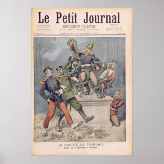 Poster Le nez des Alliés après le Laocoon