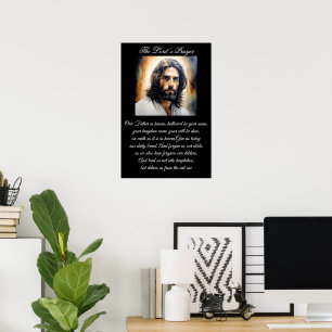Poster Le Notre Père Jésus-Christ