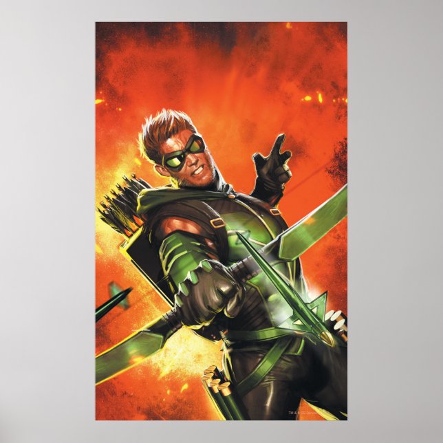 Poster Le Nouveau 52 - La Flèche Verte #1 (Devant)