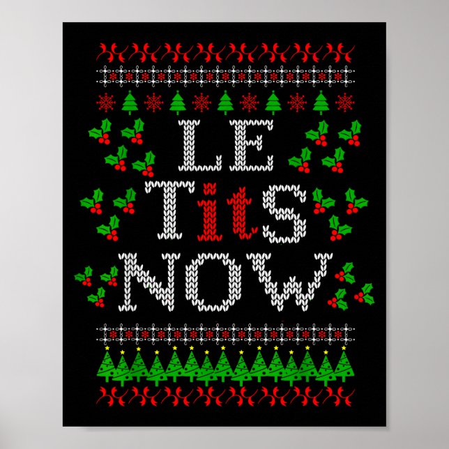 Poster Le Now Christmas Let It Snow Christmas Le Now  (Devant)
