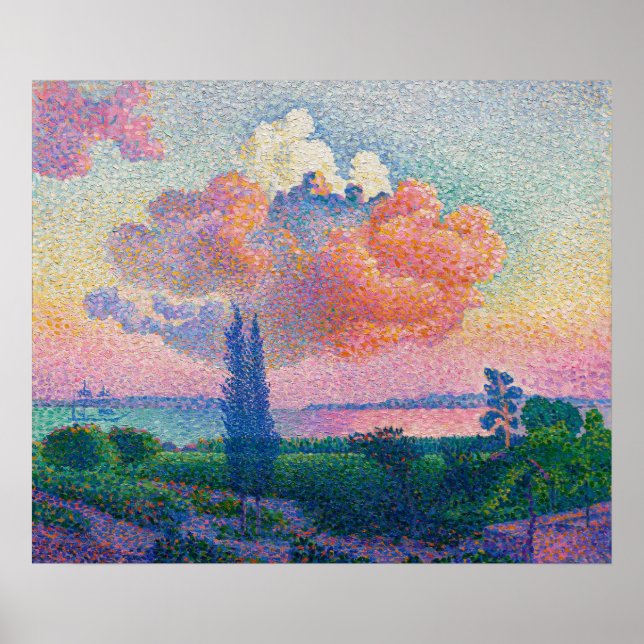 Poster Le Nuage Rose (1896) (Devant)