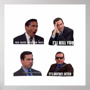 Poster Le pack Office Micheal Scott Funny Memes