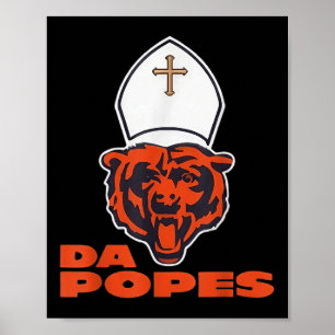 Poster Le Pape Bobby Chicago - Da Da Da L'Humour catholiq