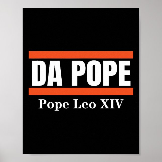 Poster Le pape de Chicago Leo Xiv Le cardinal Robert Prev (Devant)