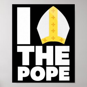 Poster Le pape François Le pape est un gars du quartier T