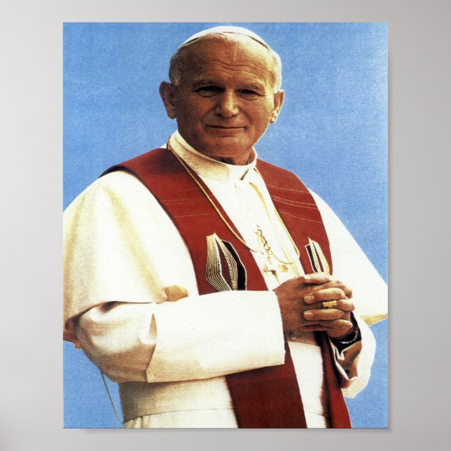 Poster Le Pape Jean-Paul II (Devant)