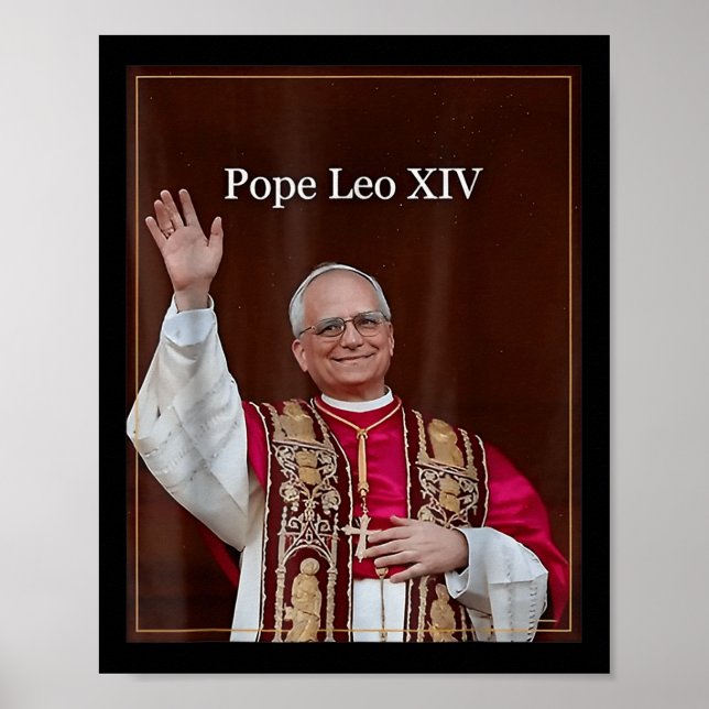 Poster Le Pape Leo Xiv 0 (Devant)