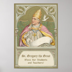 Poster Le pape Saint Grégoire le Grand (M 067)