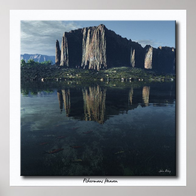 Poster Le paradis des pêcheurs (Devant)