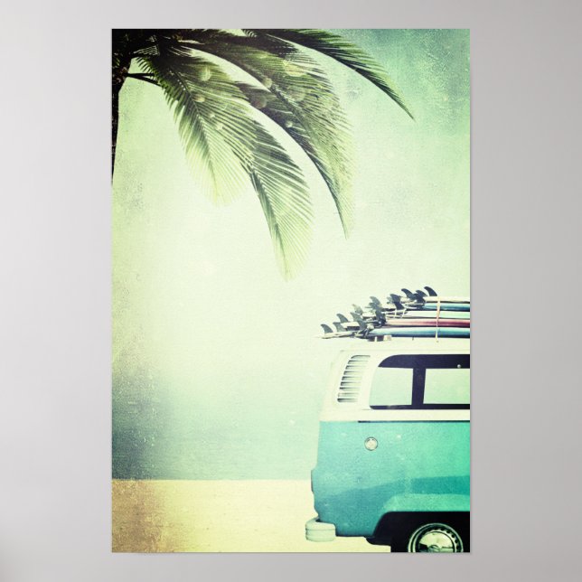 Poster Le paradis des surfers (Devant)