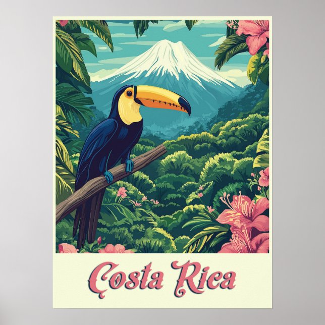 Poster Le paradis du Costa Rica (Devant)